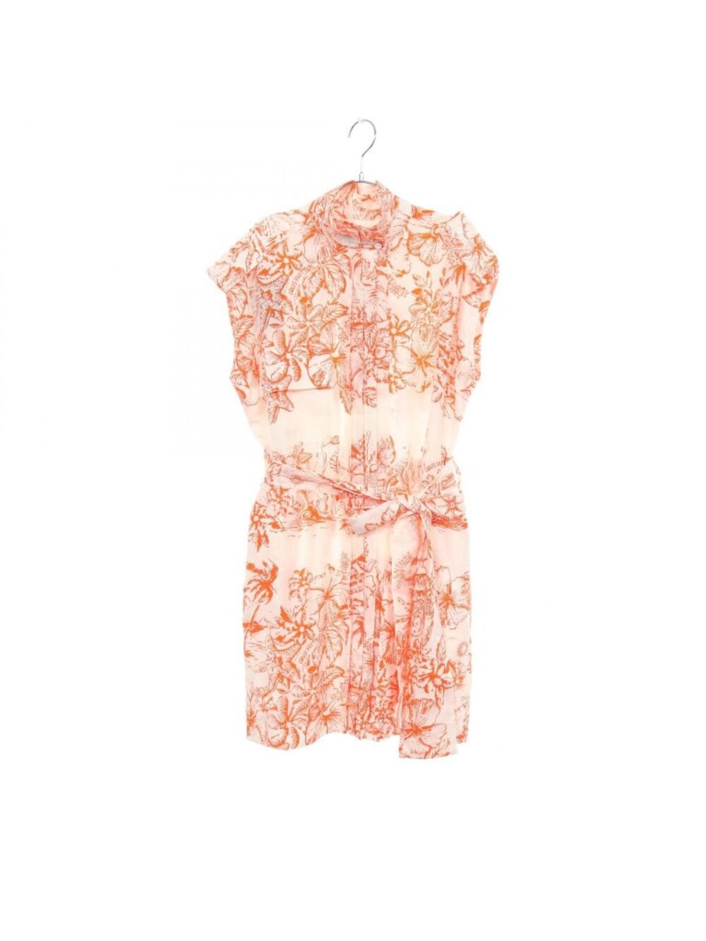 Louis Vuitton Dress Tropical Floral Silk